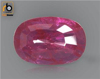 NATURAL RUBY (MANAK) (HEATED & TREATED) (MH) 1.46 CRT ( 29313 )
